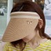 new cokk cute bow foldable sun hat beach large wide brim straw visor summer hat  eb-60515462